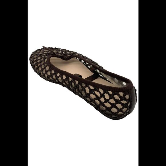 Loeffler Randall Women's Leonie-CR Ballet Flat Chocolate - Medium - Picture 3 of 3